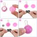 2 Clip On Light Up Dog Collar with Carabiner Dog Collar Waterproof Dog Pet Lights Safety Night Walking Running Lights Glowing Dog Collar with 3 Modes Flashing for Small Medium Large Dog Pink - Buy Online on GoSupps.com