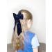 Generic Set of 2 Hair Bow Clips in Black Velvet Set of Clips for Girls Boys and Adults - Buy Online on GoSupps.com