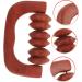 3PC Wooden Roller Massager Set - Handheld Manual Massage Tools for Foot & Body Relief - Premium Wooden Massage Rollers - Buy Online on GoSupps.com