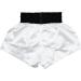 Fairtex Muay Thai Boxing Shorts - Traditional White Large - Buy Online on GoSupps.com