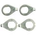 Bike Universal Wheel Hub Hook Washer Gasket Front Axle Gasket Fixed Front Wheel Hanging Hook Safety Washer, Hub Retaining Clip for Front Wheel (4 pcs)