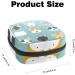 Paint Cats Head Sanitary Napkin Storage Bag - Portable Menstrual Pad Holder for Girls & Women - Multi-Colored - Pack of 10 - Buy Online on GoSupps.com