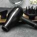 Hot Tools Pro Artist Black Gold 2000-Watt Ionic Hair Dryer - Ultra Powerful Airflow - Buy Online on GoSupps.com