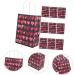 Gatuida 30 Pcs Valentine's Day Tote Valentines Day Goodie Bags Kids Birthday Storage Bag Organizer Heart Gift Bag Valentine Bags with Handles Love Heart Bag Kids Gifts Paper Souvenir Candy - Buy Online on GoSupps.com