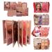 Palette de Maquillage - Multi-Couleur 6 Couches Palette de Voyage pour Highlighter et Fards Paupi res pour Femmes Filles D butant Quotidien Soir e Rencontres Transport S ance Photo Mariage