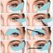Multifunctional Eye Makeup Stencils - Reusable Aid Tool for Eyeliner, Eyeshadow, and Mascara Application | Beginners Friendly - Buy Online on GoSupps.com