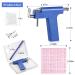 Honoson 158 Pieces Ear Piercing Kit - Disposable Tool for Nose, Ear, and Body Piercing with Stud Earrings - Blue - Buy Online on GoSupps.com