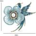 Pin Jewelry Gifts for Women Ladies Fashion Accessories Enamel Bird Lace Flower Brooch Ladies Party Brooch Cardigan Jacket Coat Brooch Brooches & Pins - Buy Online on GoSupps.com