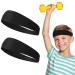Hair band guys sports 2 pieces hair band sport children hair band men elastic hair band football hair bands slipproof hair band for yoga football runs