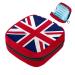 United Kingdom Flag British UK Sanitary napkin Storage Pocket Portable Period Bag for Women Teenage Girls Menstrual Cup Bags Silent Sideline holder