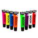 Moon Glow - Blacklight Neon Lip Gloss   0.5oz Set of 8   Scented and glows brightly under UV/Blacklight!