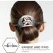 Baluue Vintage Hair Stick: Metal Hair Cuff Chinese Hair Fork Clip Hair Bun Cage Hair Pin Ponytail Holder Hair Stick Bun Holder for Women Girls Hair Styling Accessories - Buy Online on GoSupps.com