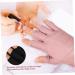 NULYLU 2 Pairs UV Gloves Gel for Nails Nail Gloves UV Gloves Nail Molding Gel Gloves for for Women Manicure Gloves Anti UV Nail Accessories Sun Gloves Cotton - Buy Online on GoSupps.com