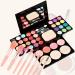 Make-up Palettes 39 Color Eyeshadow Palette Highly Pigmented Cosmetic Palette Makeup Palette Set Eyeshadow & Blusher & Face Powder & Lip Gloss Concealer Kit 8Pcs Makeup Brushes Set 8pcs Pink Brushes - Buy Online on GoSupps.com