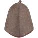 Exceart Felt Sauna Hat for Men & Women | Wool Sauna Cap - Perfect Wellness Accessory for Spa & Shower - Buy Online on GoSupps.com