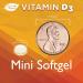 Mini Vitamin D3 5000 IU (125 mcg) Supplement for Bone, Teeth, Muscle & Immune Health - 180 Mini Softgels - Buy Online on GoSupps.com