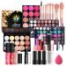 CHSEEO 26PCS Professional Makeup Set & Portable Travel All-in-One Cosmetic Set Eyeshadows Highlighter Lipstick Blush Brushes Compact and Lightweight Design for Girls Women #3*26PCS