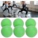 Verdant Touch Peanut Massage Ball 3 Pack - Ideal for Yoga Training & Muscle Relaxation - Green - Buy Online on GoSupps.com