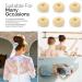 Kid's Blonde Hair Donut Bun Maker 6PCS - Small 2.5 Inch Beige Chignon Doughnut Shaper for Short Thin Hair - 6 Count - Buy Online on GoSupps.com