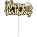 Gyufise 1Pcs Beer Mug Happy Birthday Cake Topper Glitter Cheers Beers Cake Decoration for Celebrating Glorymoment Beer Theme Birthday Theme Party Supplies - Buy Online on GoSupps.com