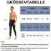 Buy Simiya Men's Winter Long Underpants - Thermal Fleece Leggings Windproof Stretch Pants S-M Black & Gray - Buy Online on GoSupps.com