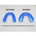 COOLLO SPORTS Boil and Bite Mouth Guard for Football, Hockey, Rugby - Trans. & White Adult (Ages 11+) | Custom Fit Sport Mouthpiece with Free Case - Buy Online on GoSupps.com