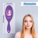 AhlsenL 4 Pack Detangler Hair Brushes - Anti-static Massage Comb for Women and Girls - Ideal for Curly, Straight, Long, or Short Hair - Unicorn Design - Buy Online on GoSupps.com