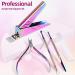 Acrylic Nail Care Kit - 5 in 1 Set with Nail Clippers, Glass File, Cuticle Trimmer, Pusher & Remover - Professional Stainless Steel Manicure Pedicure Tools - Buy Online on GoSupps.com