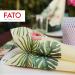 FATO Tropical Decor Airlaid Paper Napkins 50 Pack 40x40 cm Folded Textile Effect for Parties & Events - Buy Online on GoSupps.com