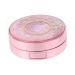 Solustre 3 sets Starry Heaven glasses case storage container for contact lenses travel case for contact lenses holder for contact lens container Seat glasses pink pp duplex box