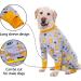 Buy Axcimond Dog Recovery Suit for After Surgery - Long-Sleeved Wound Protection for Dogs - 4XL Gray Giraffe | International Shipping Available - Buy Online on GoSupps.com