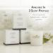 Woodsmoke + Leather Luxury Soy Wax Candle | Hand Poured Aromatherapy | 45 Hours Relaxing Home Spa Experience - Buy Online on GoSupps.com
