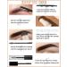 Eyebrow Stamp Stencil Kit - Waterproof One-Step Brow Makeup Set with 24 Stencils Gel Brush & Razor | Long Lasting Medium Brown & Brown Colors - Buy Online on GoSupps.com