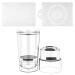 FRCOLOR Clear Jelly Nail Art Stamp & Scraper - Double-ended Silicone Manicure Tools for Stunning Stamped Nail Art - International Shipping Available - Buy Online on GoSupps.com