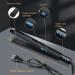TECHMERI 2-in-1 Hair Straightener & Curler - Ionic Ceramic Flat Iron 1 Inch 450 F Dual Voltage - Perfect for International Shipping - Buy Online on GoSupps.com