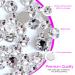 FITDON Nail Rhinestones Set - Multi-Shape AB Glass & Clear Crystal Nail Art Accessories - Buy Online on GoSupps.com