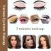 Teuvo Eyebrow Template Set - 12 Stylish Stencils & Brush for Quick 3-Minute DIY Eyebrows | Reusable & Beginner-Friendly - Buy Online on GoSupps.com