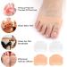 4 Pcs Soft Metatarsal Foot Cushions - Breathable Silicone Gel Pads for Neuroma & Callus Relief - Hypoallergenic & Reusable Spacers (Flesh & White - Buy Online on GoSupps.com