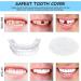2 Pairs of Artificial Tooth Veneers - Comfortable Flex Zahn Replacement for Imperfect Teeth - Snap-on Top & Bottom Fit - Buy Online on GoSupps.com