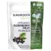 MRM Nutrition Organic Elderberry Fruit Powder | Superfoods | Immune superberry | Antioxidants + Fiber | Vegan + Gluten-Free | 45 Servings