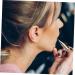 Buy Mipcase 4pcs Double Ended Lipstick Brush Set - Soft Lip Mask Applicators for Women | Aluminum Alloy Makeup Accessories - Buy Online on GoSupps.com