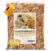 EWL natural products dried soldiers' flying larvae 1.2 kg (7.8 liters) soldier fly larvae bird feed fish feed turtle feed hedgehog feed with insects 7.8 l (1 Pack)