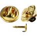 Claw button for brooch