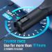 KIKIDO Hair Clippers for Men + T-Blade Trimmer Kit Rechargeable Barber Trimmer with LCD Display & Guide Combs for Hair Cutting Cordless Hair Clipper for Men Professional Clippers Set for Home Use Black - Buy Online on GoSupps.com