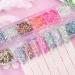 Leeqbcr Nail Art Sequins - 1 Box of 12 Grille Accessories for DIY Nail Art Decoration & Crafts - Buy Online on GoSupps.com