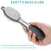 4-in-1 Pedicure Tool Set for Dry and Wet Foot Care - Callus Remover, Foot Scrubber, Pumice Stone, Nail Brush - Gray - Buy Online on GoSupps.com