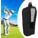 Premium Foldable Golf Shoe Travel Bag Splash-Proof Dustproof Scratch-Resistant Breathable | Ideal for Golf Exercises & Leisure Sports (Black) - Buy Online on GoSupps.com