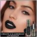 Black Matte Liquid Lipstick - Long Lasting, Waterproof, Halloween Makeup | 24-Hour Original Velvet Lip Stain - Buy Online on GoSupps.com