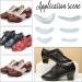 3 Pairs Metal Heel Plates with Screw Nails - Shoe Heel Replacement & Protection for Shoes and Boots - Buy Online on GoSupps.com
