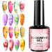 Nail gel nail gel - 15ml UV LED bloom | Long-lasting watercolor nail gel for travel outdoors home business trip school - Buy Online on GoSupps.com
